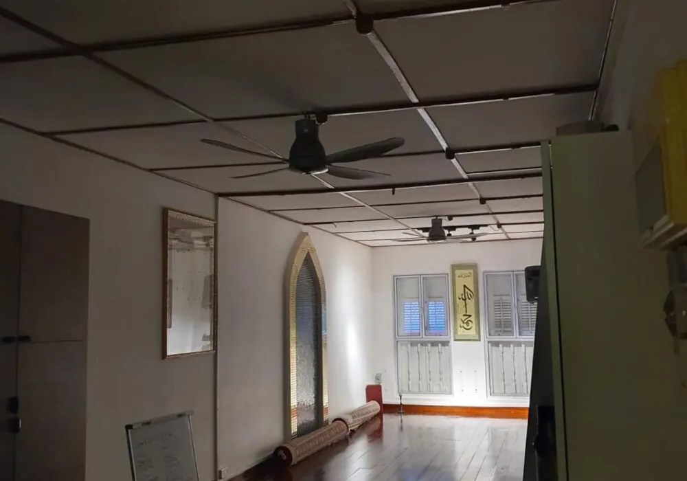Interior of a conservation shophouse